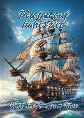 bokomslag Piraten auf hoher See: Kreative Ausmalbilder