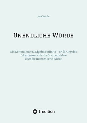 bokomslag Unendliche Würde: Ein Kommentar zu Dignitas infinita - Erklärung des Dikasteriums für die Glaubenslehre über die menschliche Würde