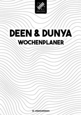 bokomslag Deen & Dunya Wochenplaner: Islamischer Wochenplaner für jenseitige und diesseitige Angelegenheiten