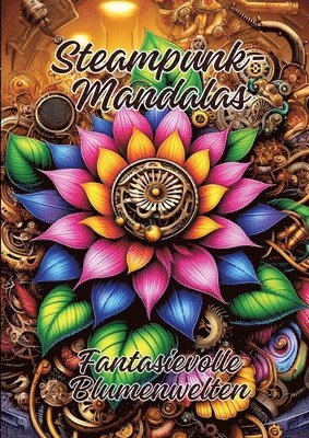 bokomslag Steampunk-Mandalas: Fantasievolle Blumenwelten