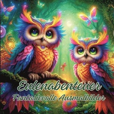 bokomslag Eulenabenteuer: Fantasievolle Ausmalbilder