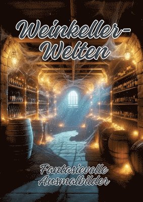 bokomslag Weinkeller-Welten: Fantasievolle Ausmalbilder