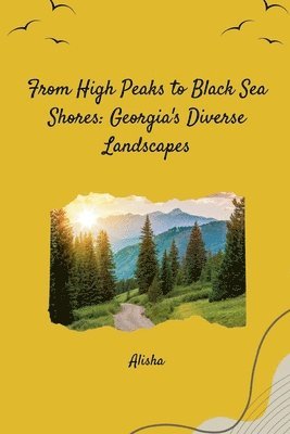 bokomslag From High Peaks to Black Sea Shores: Georgia's Diverse Landscapes