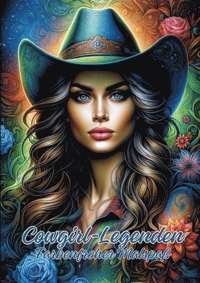 Cowgirl-Legenden: Farbenfroher Malspaß 1