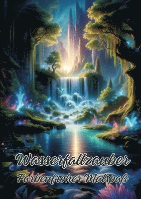 bokomslag Wasserfallzauber: Farbenfroher Malspaß