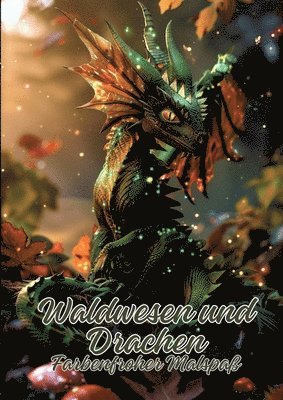 bokomslag Waldwesen und Drachen: Farbenfroher Malspaß