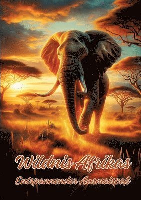 Wildnis Afrikas: Entspannender Ausmalspaß 1