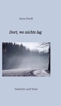 bokomslag Dort, wo nichts lag: Gedichte