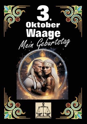 bokomslag 3. Oktober, mein Geburtstag: Geboren im Zeichen der Waage. Meine Eigenschaften und Charakterzüge, meine Stärken und Schwächen, meine Geburtstagsbeg