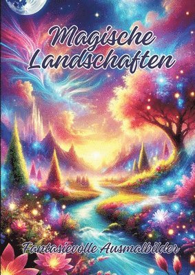 Magische Landschaften: Fantasievolle Ausmalbilder 1