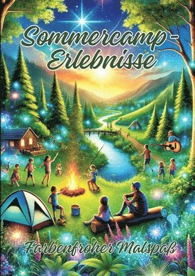 bokomslag Sommercamp-Erlebnisse: Farbenfroher Malspaß