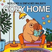 bokomslag Cozy Malbuch: Cozy Home Einfaches Malbuch Cute & Comfy Haus und Garten