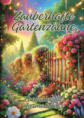 Zauberhafte Gartenzäune: Fantasievolle Ausmalbilder 1