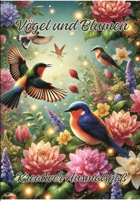 Ela Artjoy - Vögel und Blumen: Kreativer Ausmalspaß, Häftad