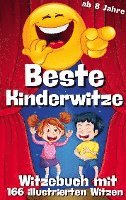 bokomslag Witzebuch für Kinder - Beste Kinderwitze - 166 Witze mit Cartoons in Farbe - Geschenkbuch für Kinder