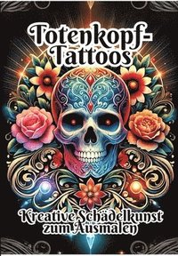 bokomslag Totenkopf-Tattoos: Kreative Schädelkunst zum Ausmalen