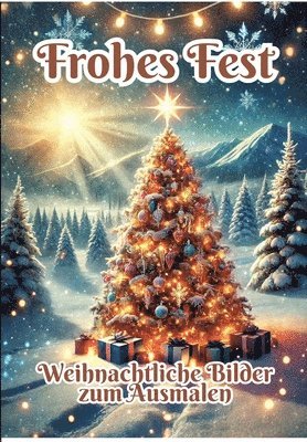 Frohes Fest: Weihnachtliche Bilder zum Ausmalen