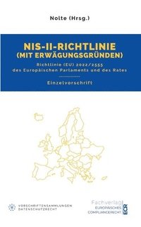 bokomslag NIS-II-Richtlinie mit Erwägungsgründen: Richtlinie (EU) 2022/2555