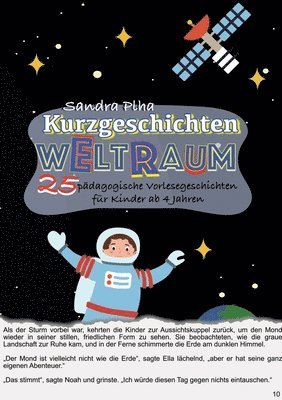 bokomslag KitaFix-Kurzgeschichten Weltraum: 25 pädagogische Vorlesegeschichten für Kinder ab 4 Jahren