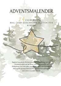 bokomslag Sternengeflüster - der Adventsmalender: Ein zauberhaftes Mal- und Geschichtenbuch vom 1. Dezember bis zu Heiligabend. Entdecke und gestalte die zauber