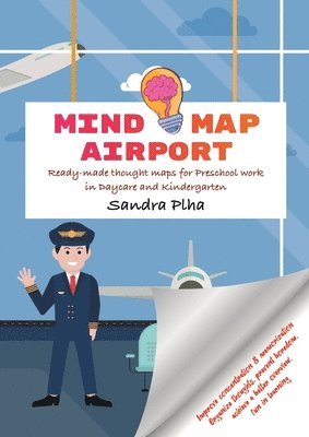 bokomslag KitaFix-Mindmap Airport (Ready-made thought maps for Preschool work in Daycare and Kindergarten): Improve concentration & memorization Organize though