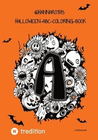 bokomslag @hannaroths Halloween-ABC-Coloring-Book