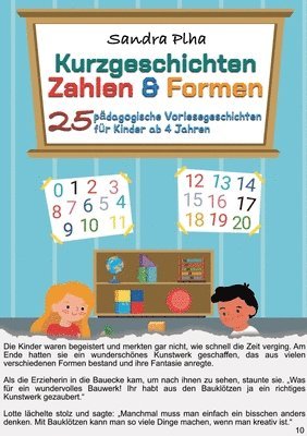 Sandra Plha - KitaFix-Kurzgeschichten Zahlen & Formen: 25 pädagogische Vorlesegeschichten für Kinder ab 4 Jahren, Häftad