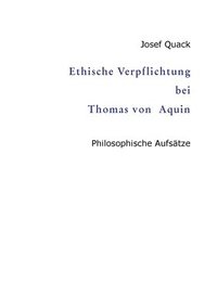 bokomslag Ethische Verpflichtung bei Thomas von Aquin
