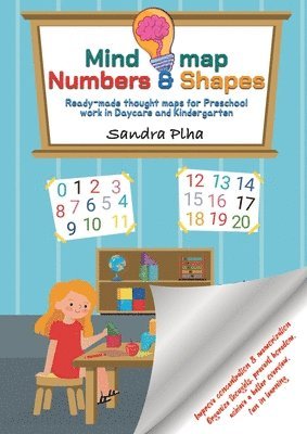 bokomslag KitaFix-Mindmap Numbers & Shapes (Ready-made thought maps for Preschool work in Daycare and Kindergarten): Improve concentration & memorization Organi