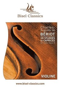 bokomslag 10 Studies or Caprices for Violin, Opus 9