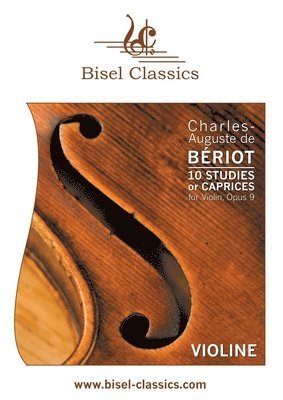 bokomslag 10 Studies or Caprices for Violin, Opus 9