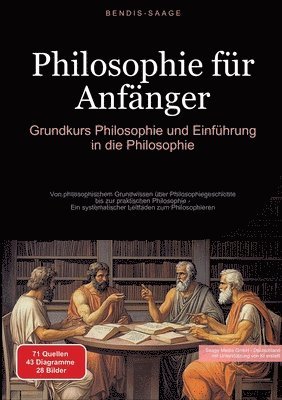 bokomslag Philosophie für Anfänger: Grundkurs Philosophie und Einführung in die Philosophie: Von philosophischem Grundwissen über Philosophiegeschichte bis zur