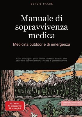 bokomslag Manuale di sopravvivenza medica: Medicina outdoor e di emergenza: Guida pratica per il pronto soccorso outdoor, medicina delle catastrofi e sopravvive