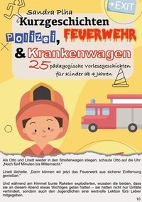 bokomslag KitaFix-Kurzgeschichten Polizei, Feuerwehr und Krankenwagen: 25 pädagogische Vorlesegeschichten für Kinder ab 4 Jahren