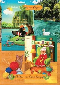 bokomslag Doppelband: Frau Amsel lernt schwimmen + Oma Anna und die bunten Socken