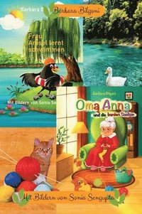 bokomslag Doppelband: Frau Amsel lernt schwimmen + Oma Anna und die bunten Socken