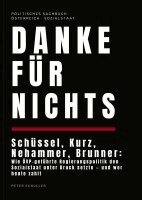 Peter Schuller - Danke für nichts, Inbunden