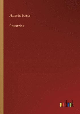 bokomslag Causeries