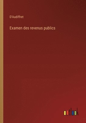 Examen des revenus publics 1