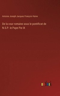 bokomslag De la cour romaine sous le pontificat de N.S.P. le Pape Pie IX