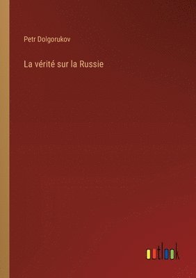 bokomslag vérité sur la Russie
