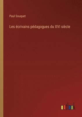 bokomslag Les crivains pdagogues du XVI sicle