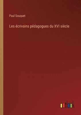 bokomslag Les écrivains pédagogues du XVI siècle