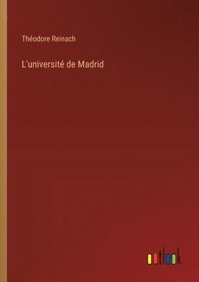 bokomslag L'universit de Madrid