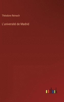 bokomslag L'universit de Madrid