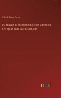 bokomslag Du pouvoir du christianisme et de la mission de l'glise dans la crise actuelle