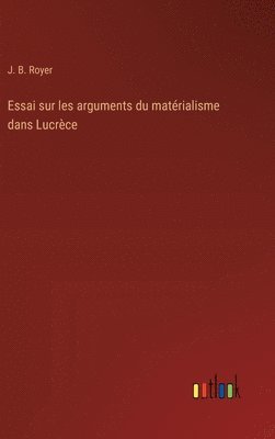 Essai sur les arguments du matrialisme dans Lucrce 1