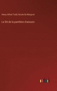 bokomslag Le Dit de la panthre d'amours