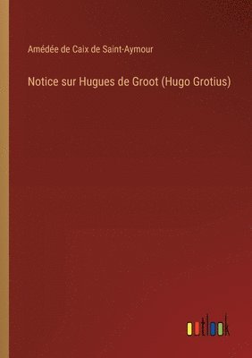 bokomslag Notice sur Hugues de Groot (Hugo Grotius)