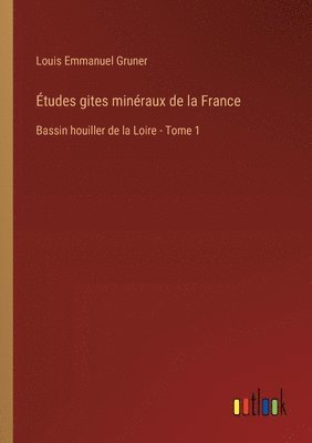 bokomslag tudes gites minraux de la France